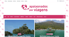 Desktop Screenshot of blogapaixonadosporviagens.com.br